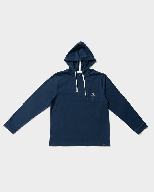 Sudadera con capucha y bolsillo Las montañas te están llamando