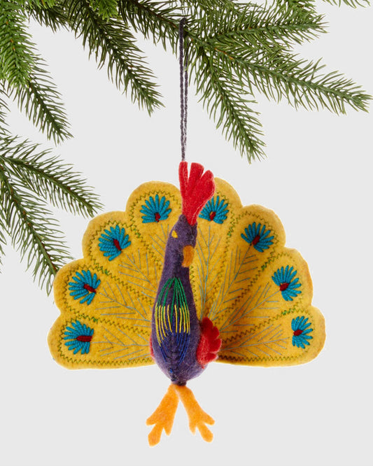 Adorno de pavo real