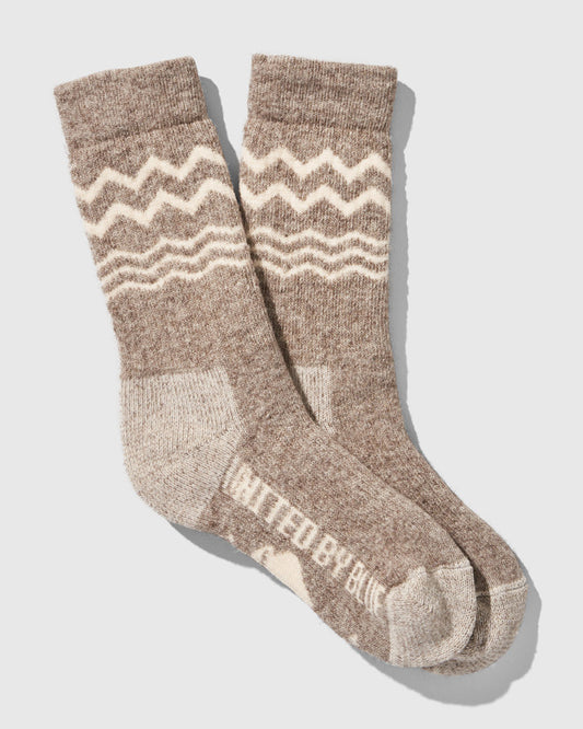 The Ultimate Bison Wool Sock - Natural