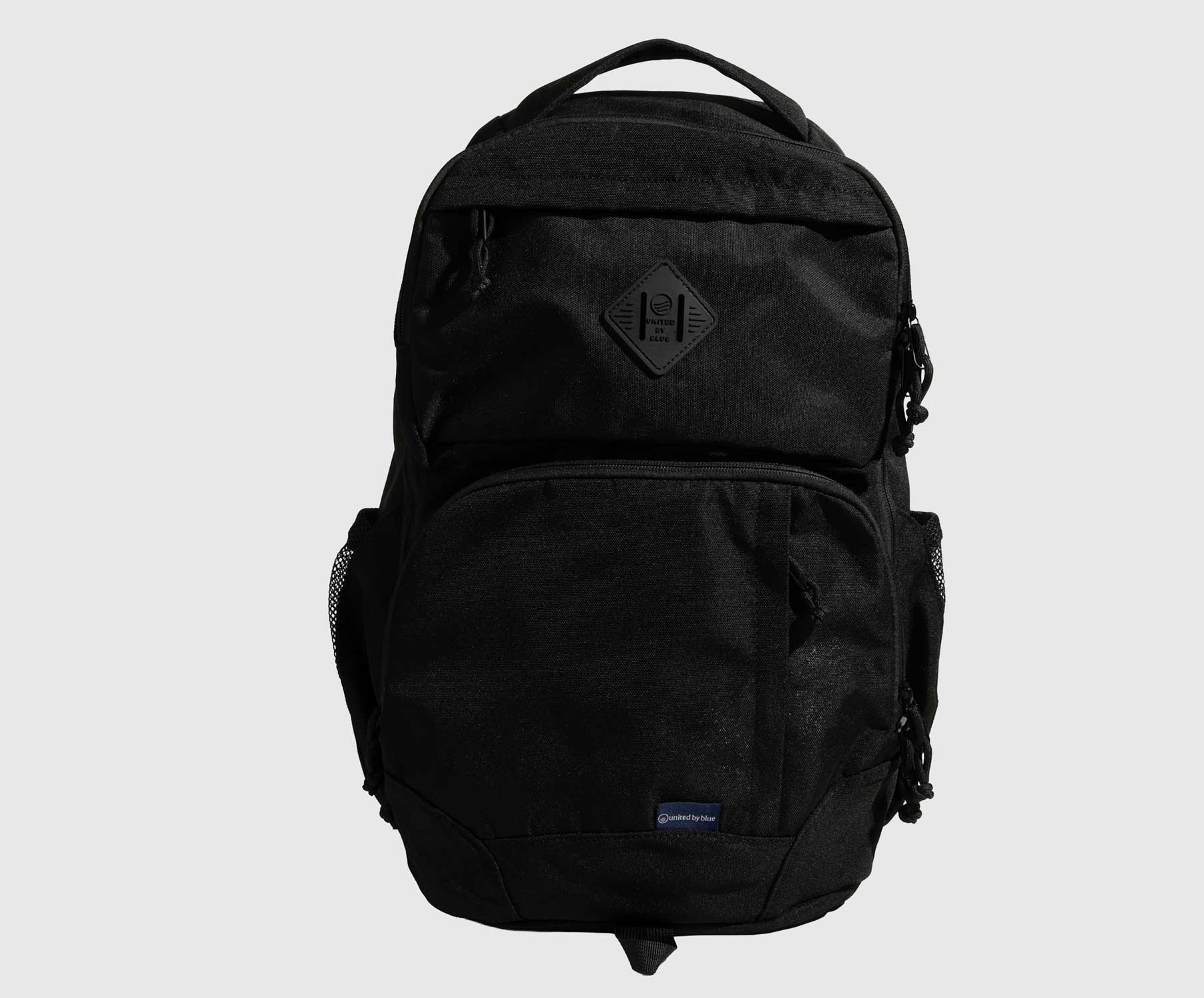 25L Transit Pack in Black, front view