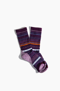 Magenta Fair Isle