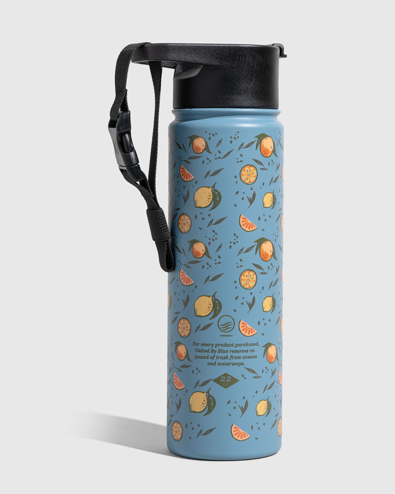 Botella de acero aislada de 22 oz.