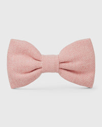 Pink Herringbone