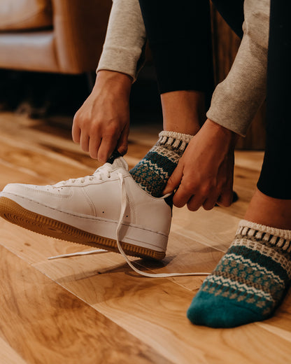 Chaussette cheville cumin