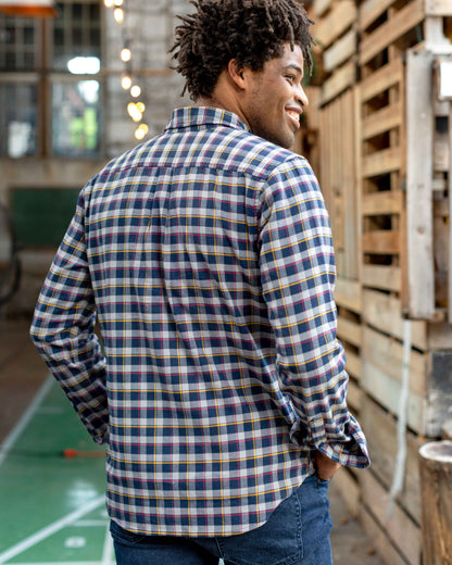 Camisa a cuadros con botones