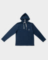 Sudadera con capucha y bolsillo Las montañas te están llamando
