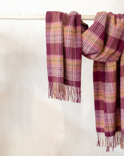 Bufanda de lana de cordero - Heritage Check