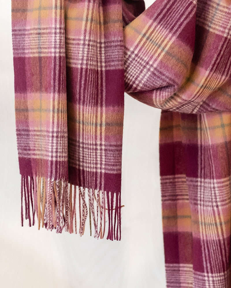 Bufanda de lana de cordero - Heritage Check
