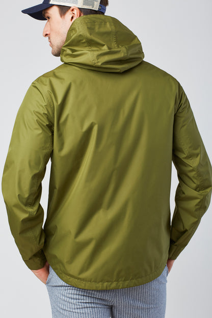 Chaqueta impermeable reciclada para hombre