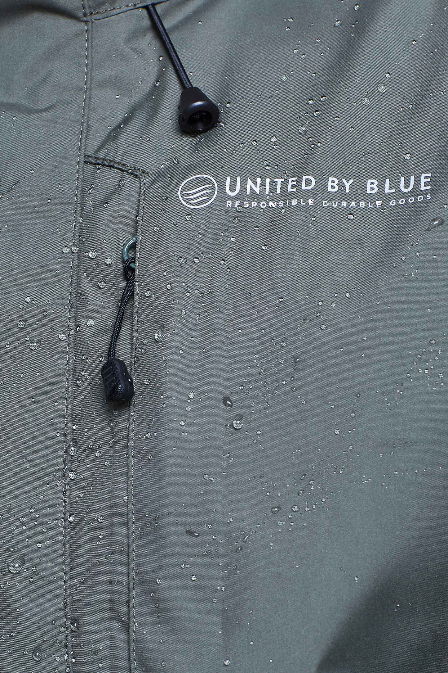 Chaqueta impermeable reciclada para hombre