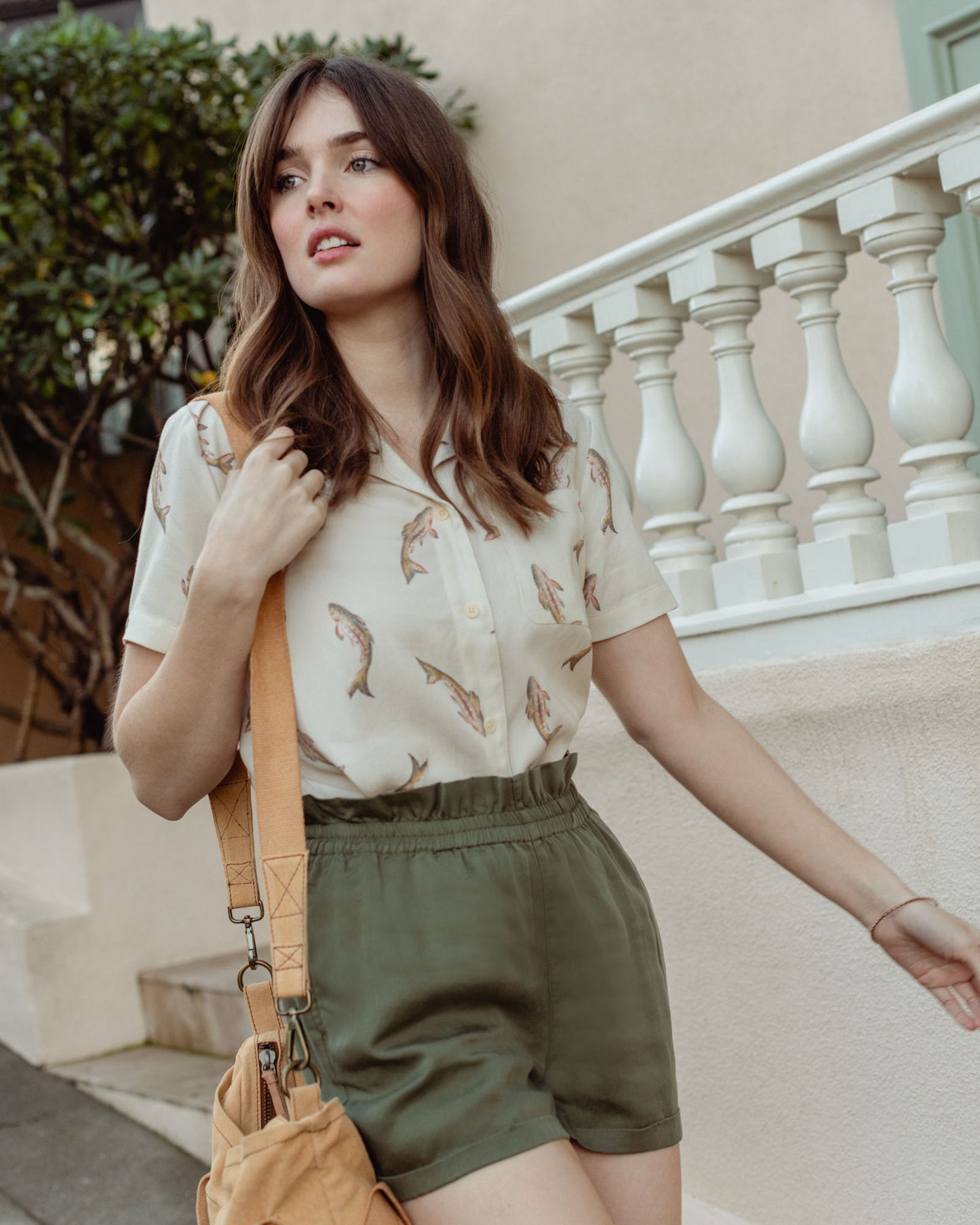 Chemise de camp en Tencel