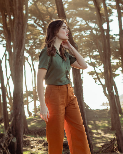 Chemise de camp en Tencel