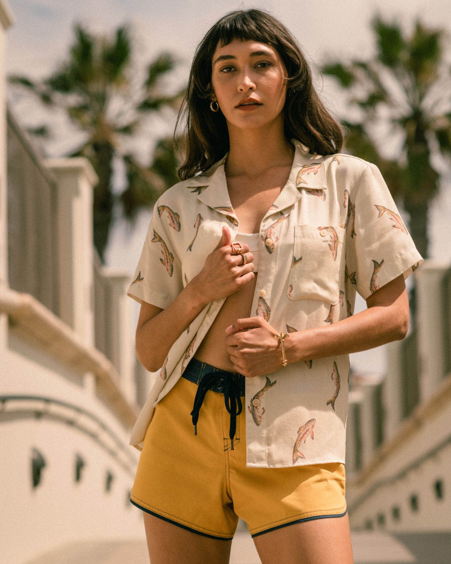 Chemise de camp en Tencel