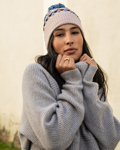 Recycled Cashmere Oversized Turtleneck